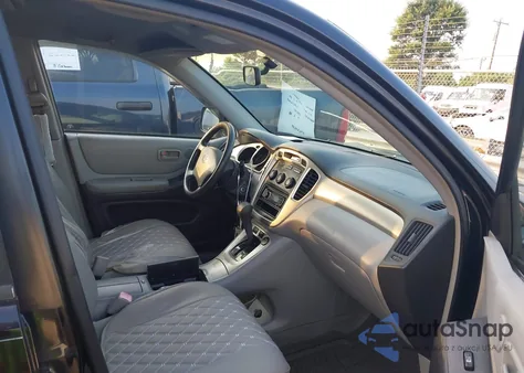 2005 Toyota Highlander V6 из США, поврежденный, VIN JTEGP21A350067787